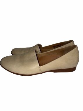 Dansko Larissa Leather Loafer Tan Slip-on Size 6